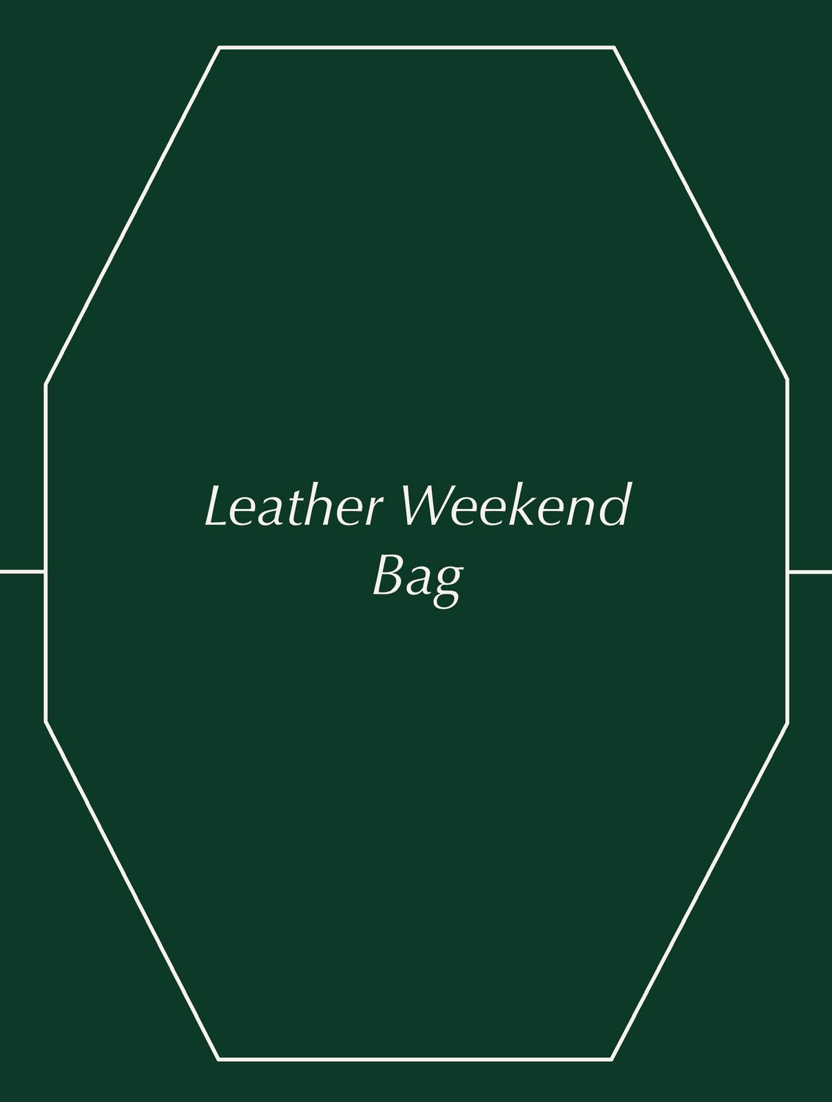 Leather Weekend Bag